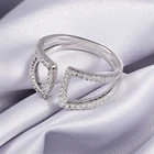 Sterling Ring Custom Sterling Silver Classic Double Irregular Ring