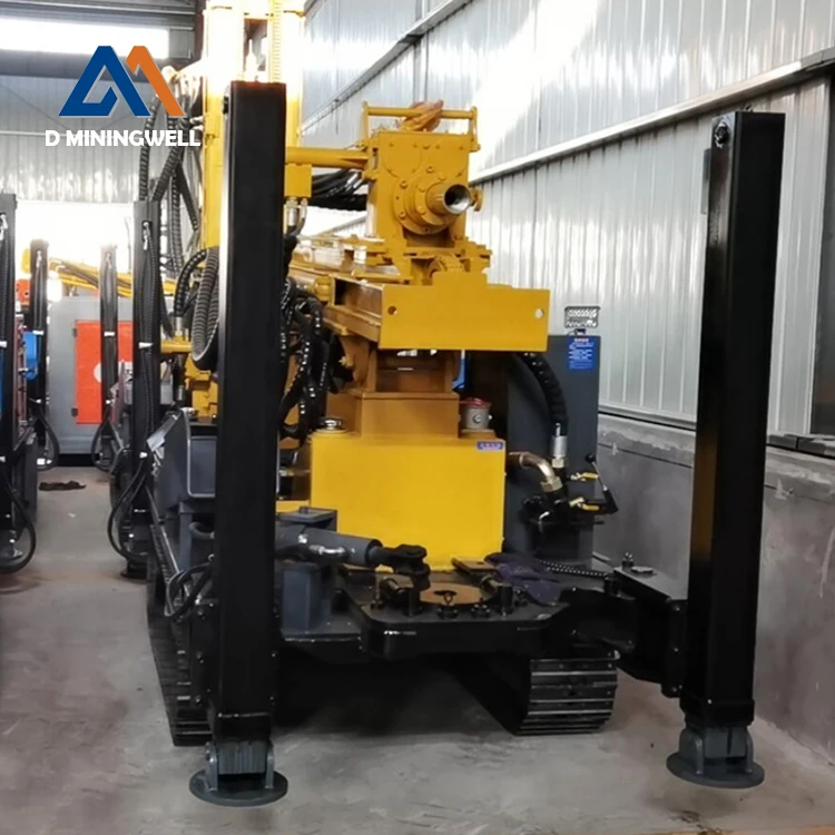 D Miningwell 200m Bore Hole Water Well Drilling Rig Machine Ground