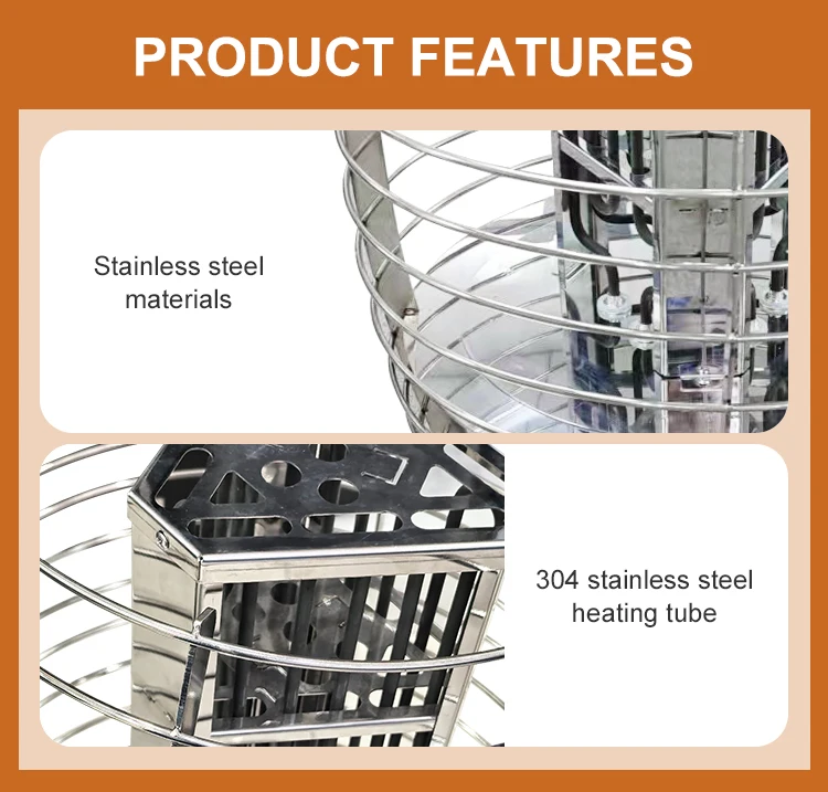 Design Electric Sauna Heater, FANLAN, Plug Powered - detail 10