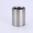 Cast Pipe Bsp Pipe Socket Cast Stainless Steel Polished Female Thread Bsp Pipe Socket