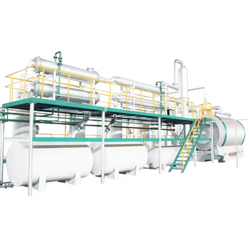 Environmental Friendly Technology Municipal Solid Waste Batch Type Municipal Solid Waste Pyrolysis Plant