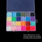 Bead Soft Ceramic Bead Flake Polymia Style DIY Bracelet Necklace Accessories