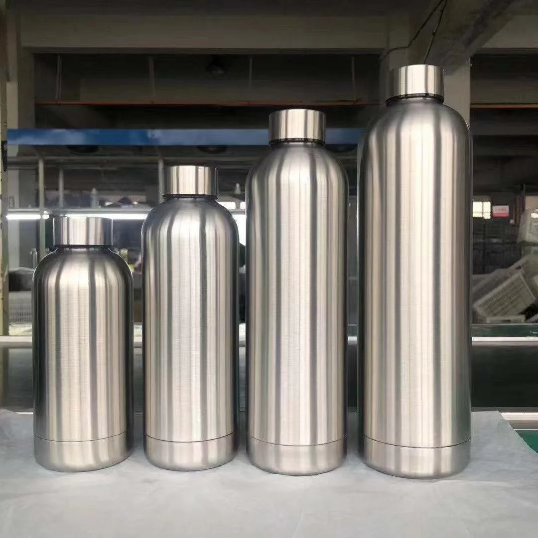 Wholesale 500ml Stainless Steel Vacuum Insulated Tumbler Double Walled Hot Cold Water Bottle with Lid Leak-Proof Sports