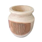 Pot Pot Pot Outdoor Natural Rustic Wood Flower Pot Handmade Garden Wooden Pot