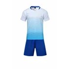 Soccer Set Soccer Wholesale Gradient Color Wave Print Club Uniform Football Soccer Jerseys Set