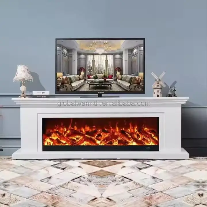Electric Fireplace, 3D, LED, RGB - detail 6
