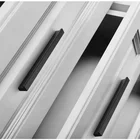 Kitchen Handles Black Kitchen Handles 2020 Hot Sale China Manufacture Kitchen Aluminium Alloy Black Cabinet Handles
