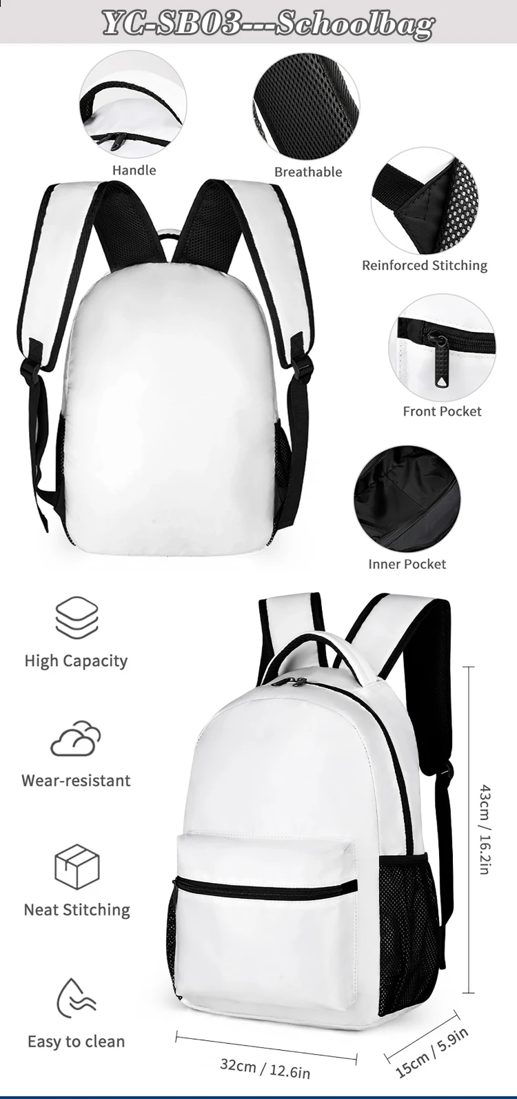 product custom logo sublimation backpack school swimming drawstring bag waterproof basketball football sports set bag travel shoe bag-12