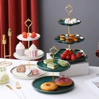 Tray European Dessert Table Decoration Party Cake Plate Creative Fruit Serving Tray