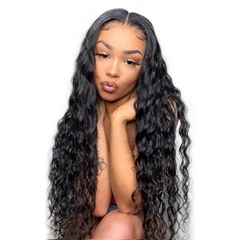 Pre Pluck Peruvian Lace Front Wigs Shy Luxe Top Quality 40 Inch Full Lace Wig , 13x4 13x6 Hd Lace Front Wig For Black Women