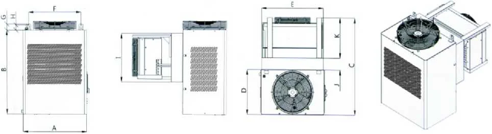 Container Storagecold Room Freezer, 380V, 9.45kw~21.1kw - detail 20