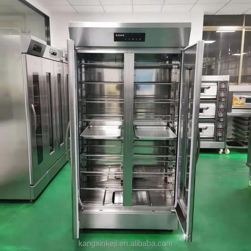 Proofing Machine 32 Trays Double Doors Bread Fermenting Proofer Oven