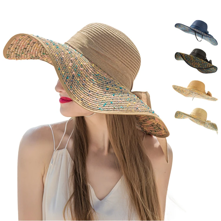 Wholesale Sombrero De Paja Summer Women 