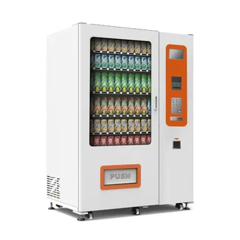Small Touch Screen Smart Vending Machine For Food and Drink Automatic Intelligent Juice Vending Machine