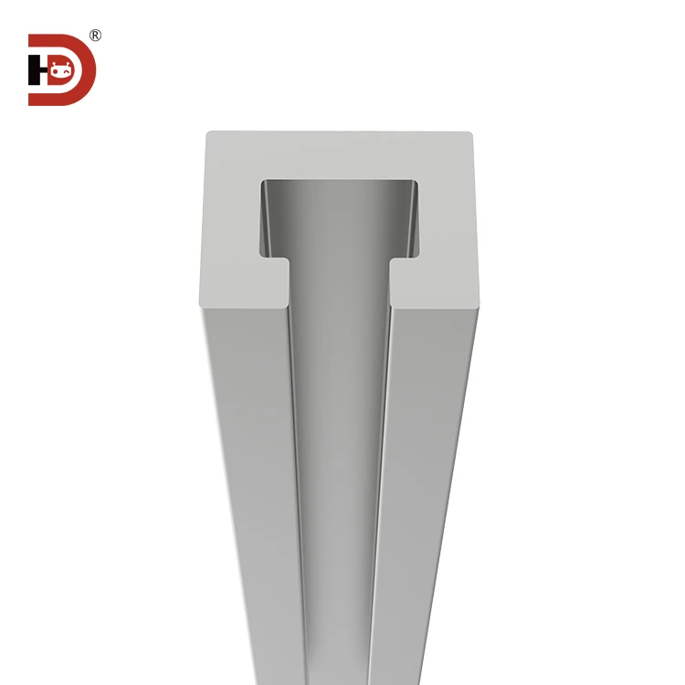 10 * 13 Photoelectric Switch Installation Slot Sensor Installation Guide Rail Aluminum U-shaped Aluminum Strip C-shaped factory