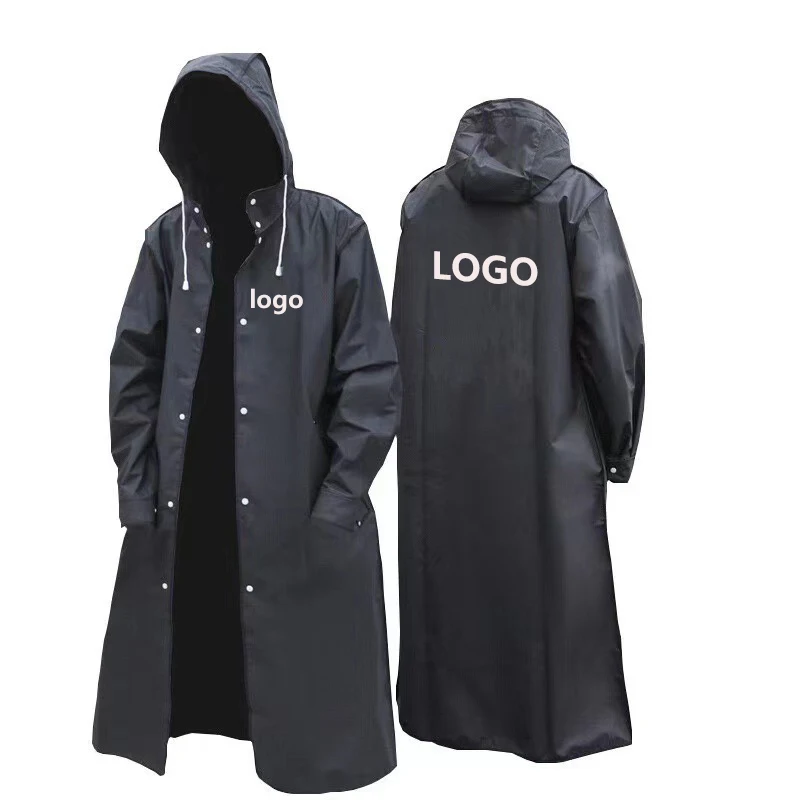DD2716   Women Men Reusable Hooded Raincoat Waterproof Rain Cape Tourism Outdoor Rain Poncho Trench Coat Raincoats