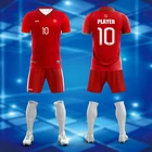 Custom High Quality Custom Blank Garmany Soccer Jersey Shirts Kits Full Set