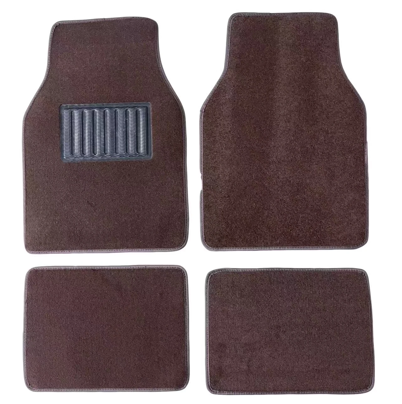 畅销产品汽车地板脚垫防滑垫汽车地毯垫套装4件套