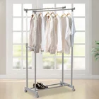 Clothes Made In China China Clothes Hangers Low Price Double Pole Coat Racks Baby Clothes Hanger Made In China