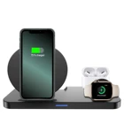 Charger Phone Charger Hot Selling 10W Foldable 3 In 1 Wireless Charger Station Pad 3in1 For IPhone For Samsung