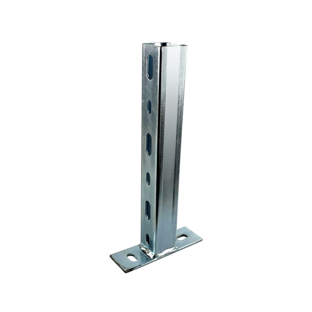 Carbon Steel Q235 Single Slotted Unistrut Channel Cantilever Arm Brackets for Support with 150mm-500mm Length