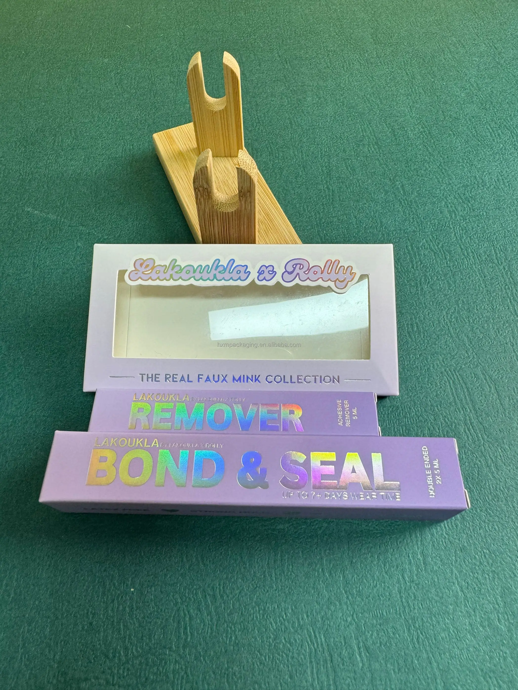 Wholesale Paper Lashes Boxes Custom Logo Diy Empty Eyelashes Packaging Box and Tray Lash Extensions Boxes manufacture