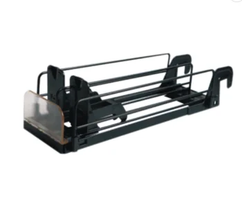 Automatic Adjustable Single Lane Pusher Merchandising Shelf Trays Width