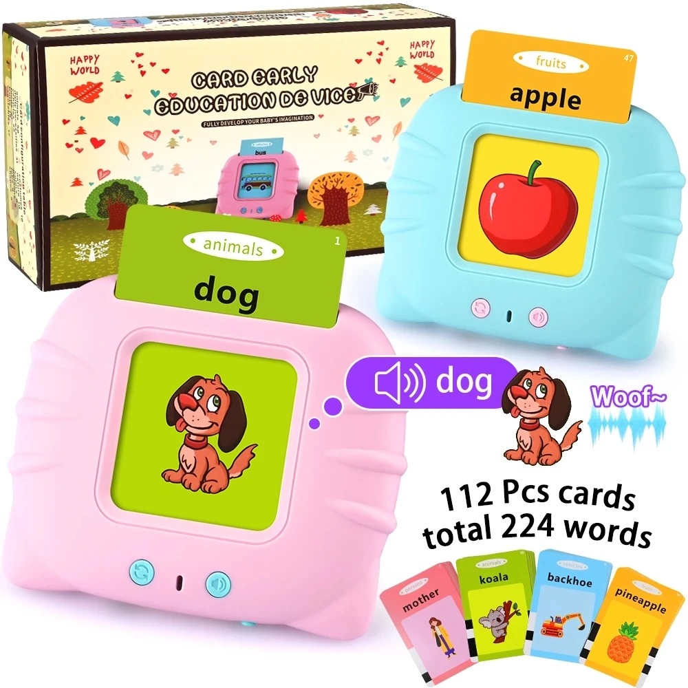 Kids Electronic Cognitive Cards Talking Flash Cards Audio Books Flashcards  For Learn English Words Study Toys Game - Buy Talking Flash Cards,Audio  Books Flashcards,Kids Electronic Cognitive Cards Product on Sns-Brigh10