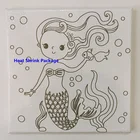 A Painting Girls Princess Canvas Painting By Numbers With Single Color Printing For Home Family Drawing