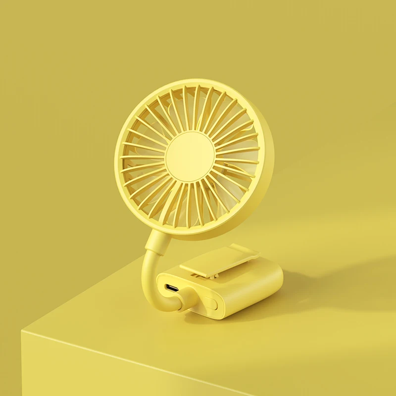 Rechargeable Mini Clip Fan, USB, Portable - detail 4