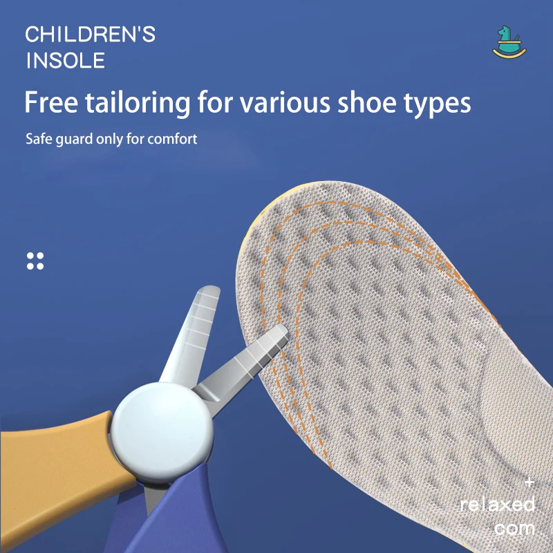 High Elasticity Kids Insoles Shock Absorbing Shoe Pads High Elasticity Kids Insoles Shock Absorbing Shoe Pads
