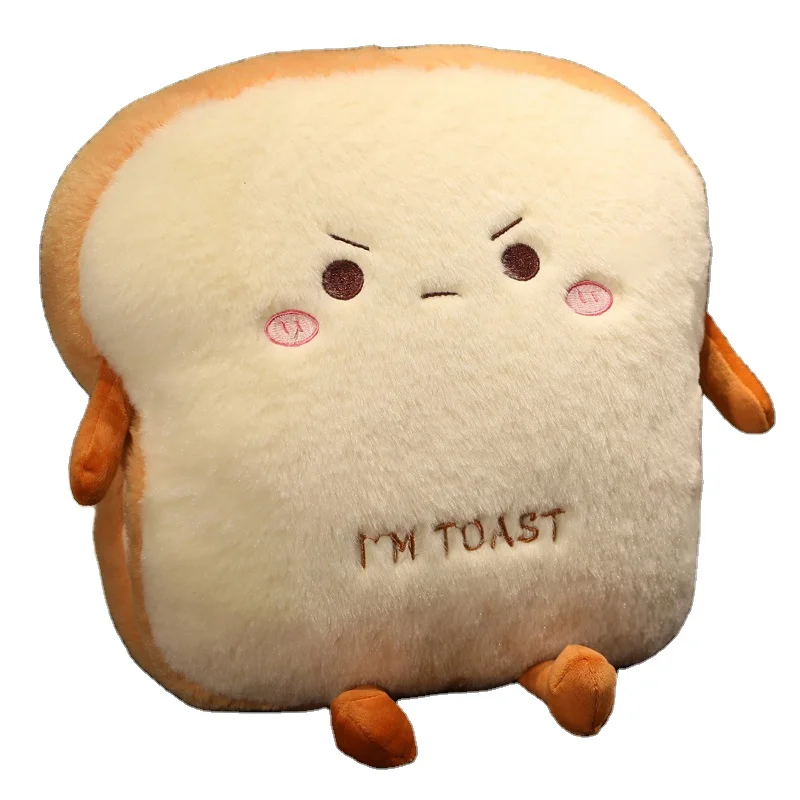 sad toast plush