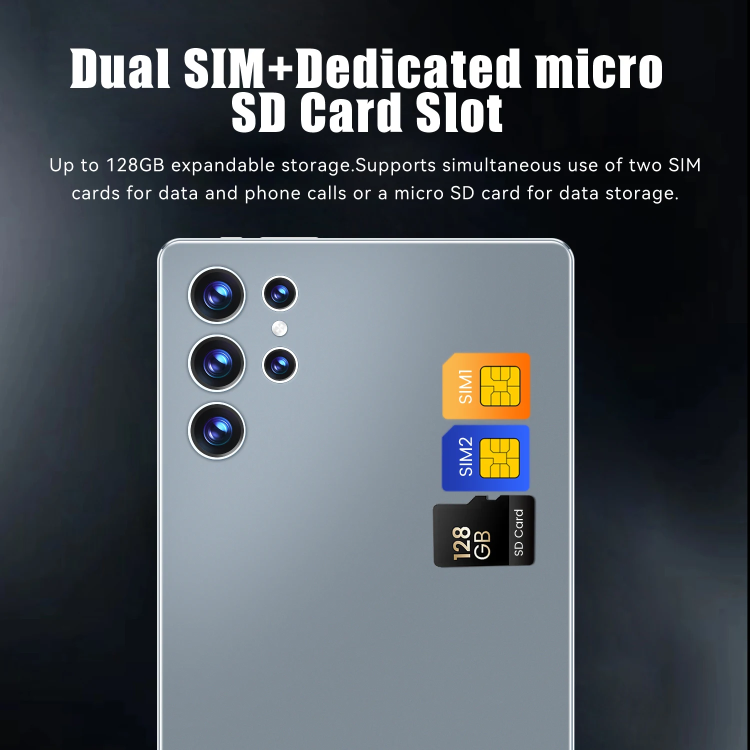 16GB+512GB Dual SIM Android Tablet 11 Inch, Educational with Phone Call Feature  S23U  Branded