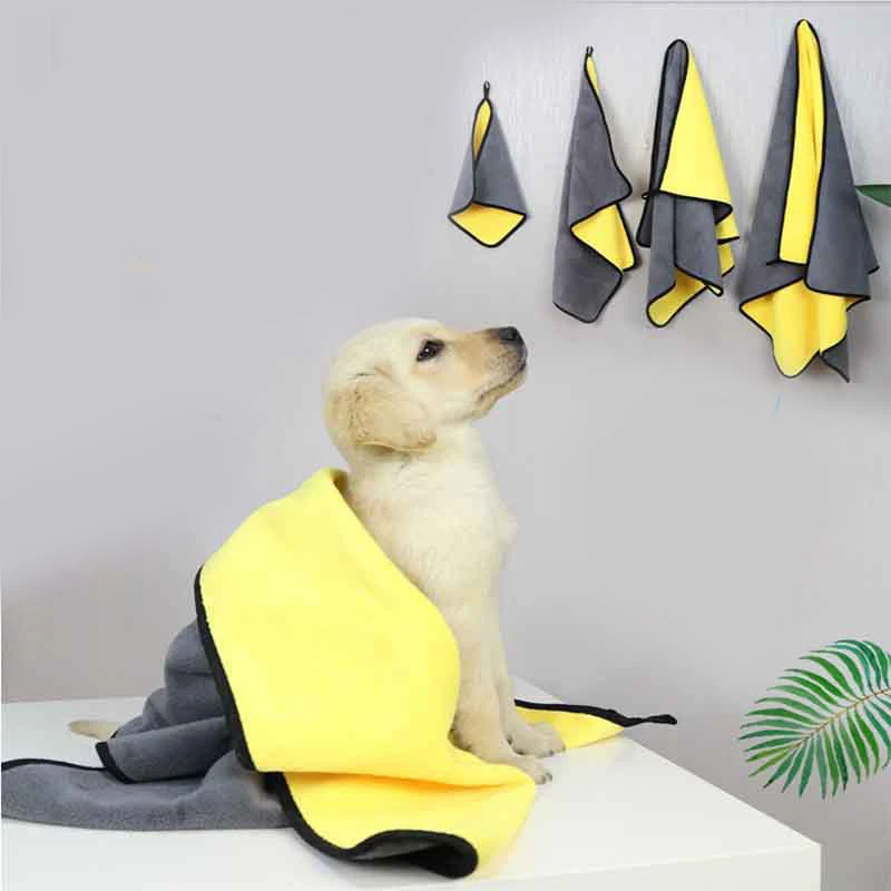 towel dog cone