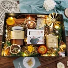 Gift For Promotional Custom Fashion SPA Gift Set With Soap For Female Scented Candle Gift Set Box For Girlfriend