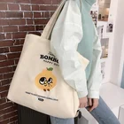 Cotton Canvas Canvas Cotton Bag Large Vintage Embroidery Cotton Canvas Tote Bags With Pocket
