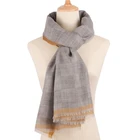 Hijab Spring/Autumn Cashmere 100% Scarf Inner Mongolia Cashmere Scarf Woman'S Hijab Scarf