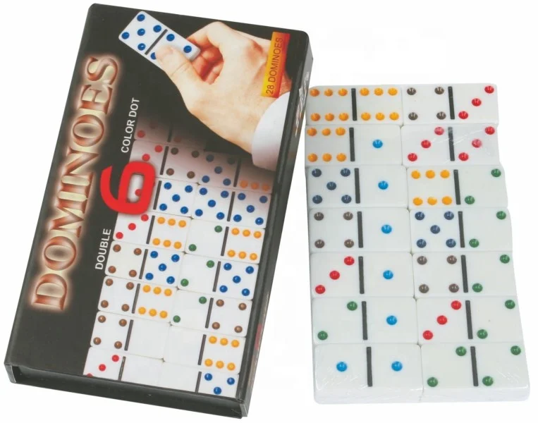 Board Game Domino Wood Game Set Portable game Party