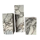 Stone Natural Custom Made Modern Home Decor Stone Natural Square Marble Plinth Marble Coffe Table Top