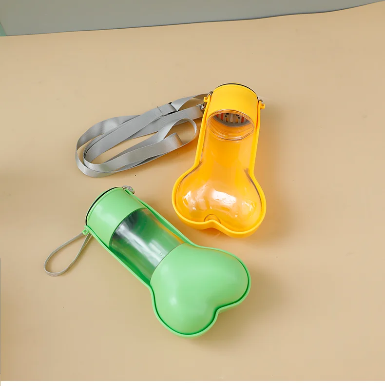 New Portable 2 in 1 Pet Water and Food Bottle for Outdoor Travel Easy to Clean Dishwasher Safe Pet Supplies manufacture