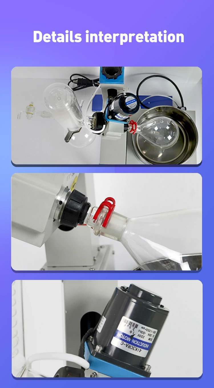 Vacuum Rotary Evaporator, 220V, Electric - detail 12