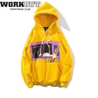 Hoodie Hoodies Manufacturer Oversize Stylish Oversized Unique Designs Orange Custom Premium Men Graphic Hoodie Unisex