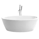 Kids Bath Oval Bath Popular Transparent High Glossy Oval Acrylic Kids Children Baby Freestanding Bath