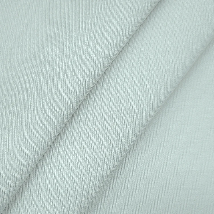 300GSM Plain Dyed Spandex Fabric Polyester and Cotton Material Scuba Knit Fabric for Garment supplier