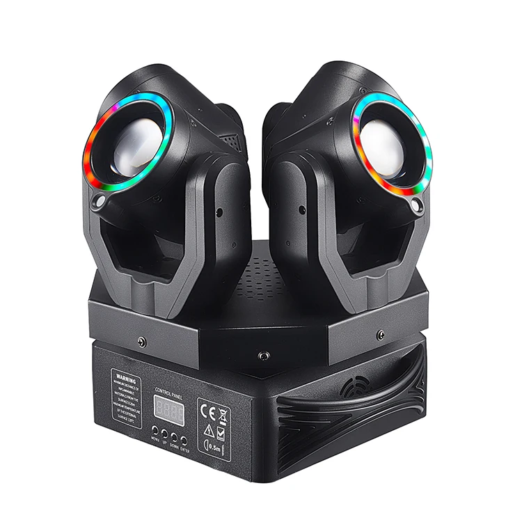 New 4PCS 30W RGBW Rotating Led Spider Beam 120w Four Head Rotating Laser Moving Head Light With 5050 Circle