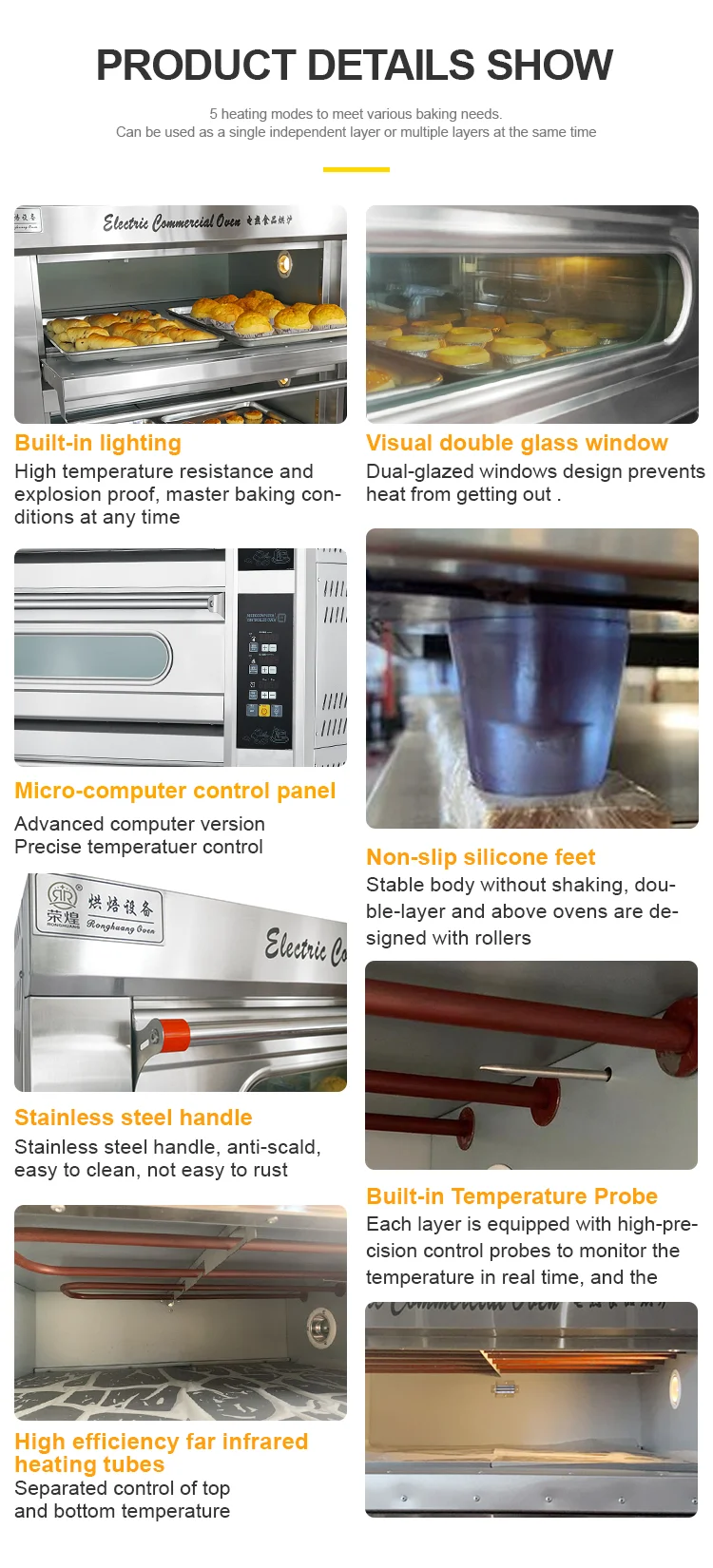 Cross Flow Fans, 220v, Food Baking Machine - detail 18