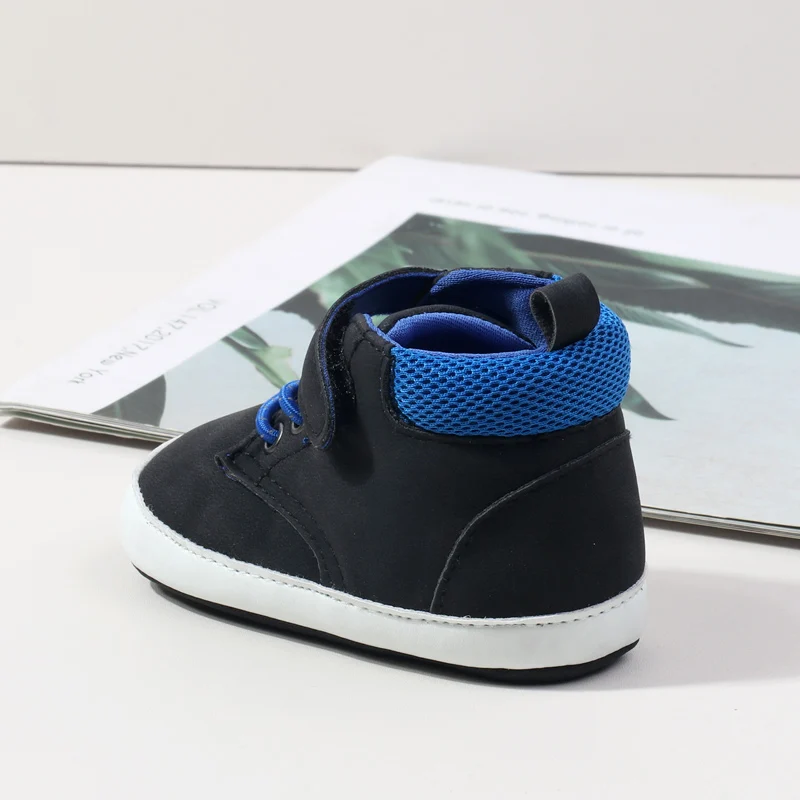 Wholesale Soft Sole Newborn Toddler Baby Shoes for Boys Baby Sneakers Spring Autumn 2024 supplier