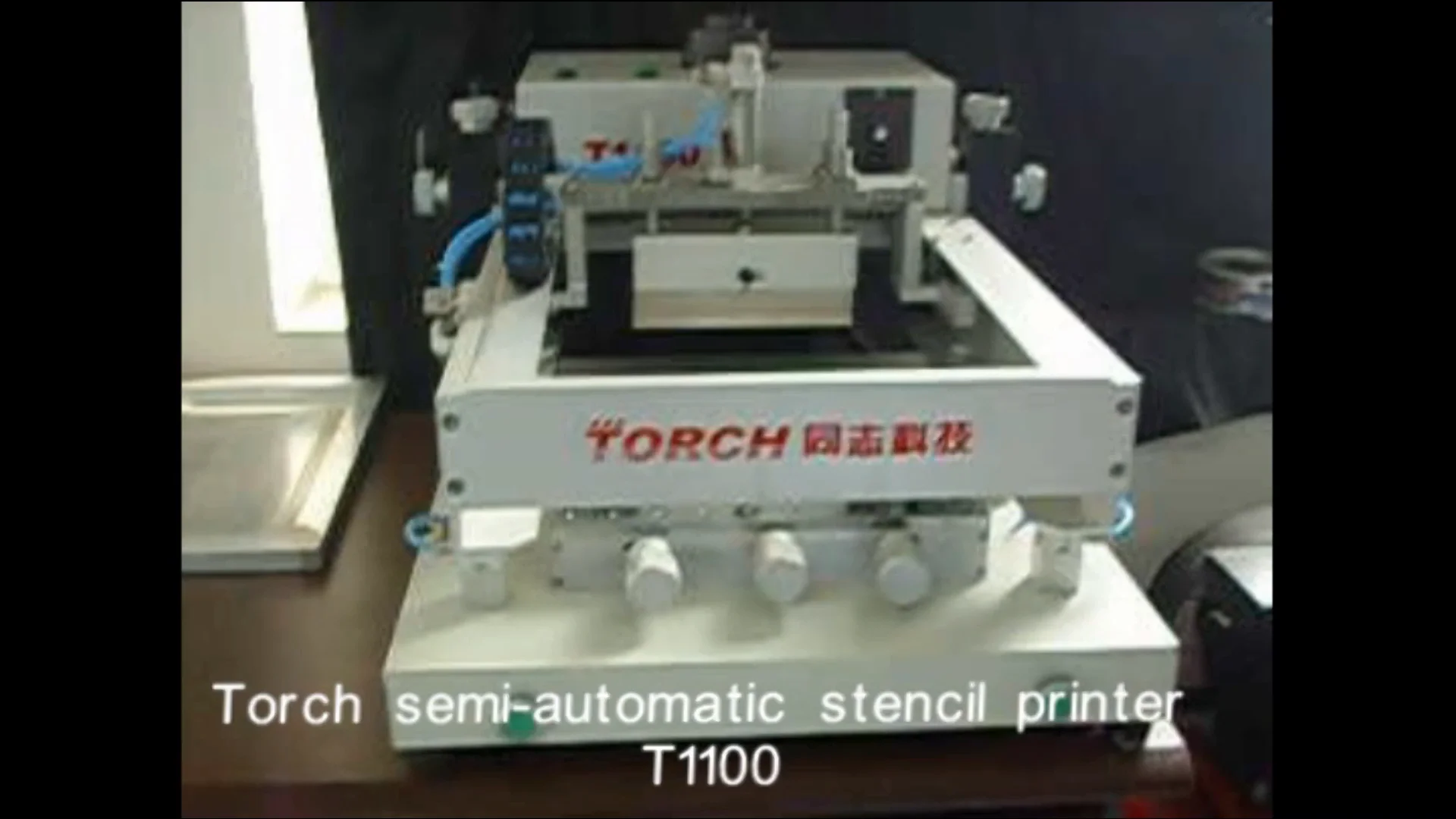 semiautomatic stencil printer/screen printer for pcb printing