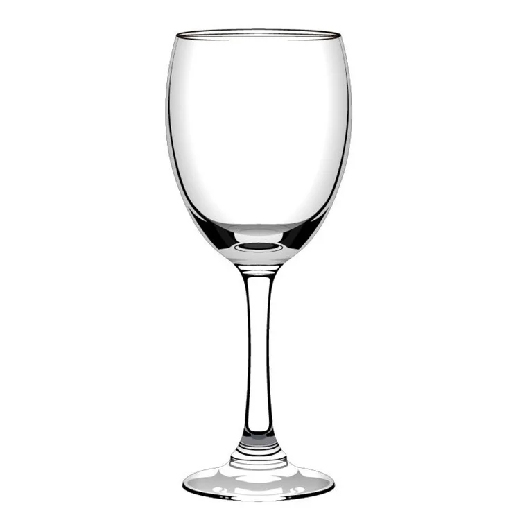 8 Oz Crystal Wine Glasses 240ml Custom Logo Wine Glass White Red Wine