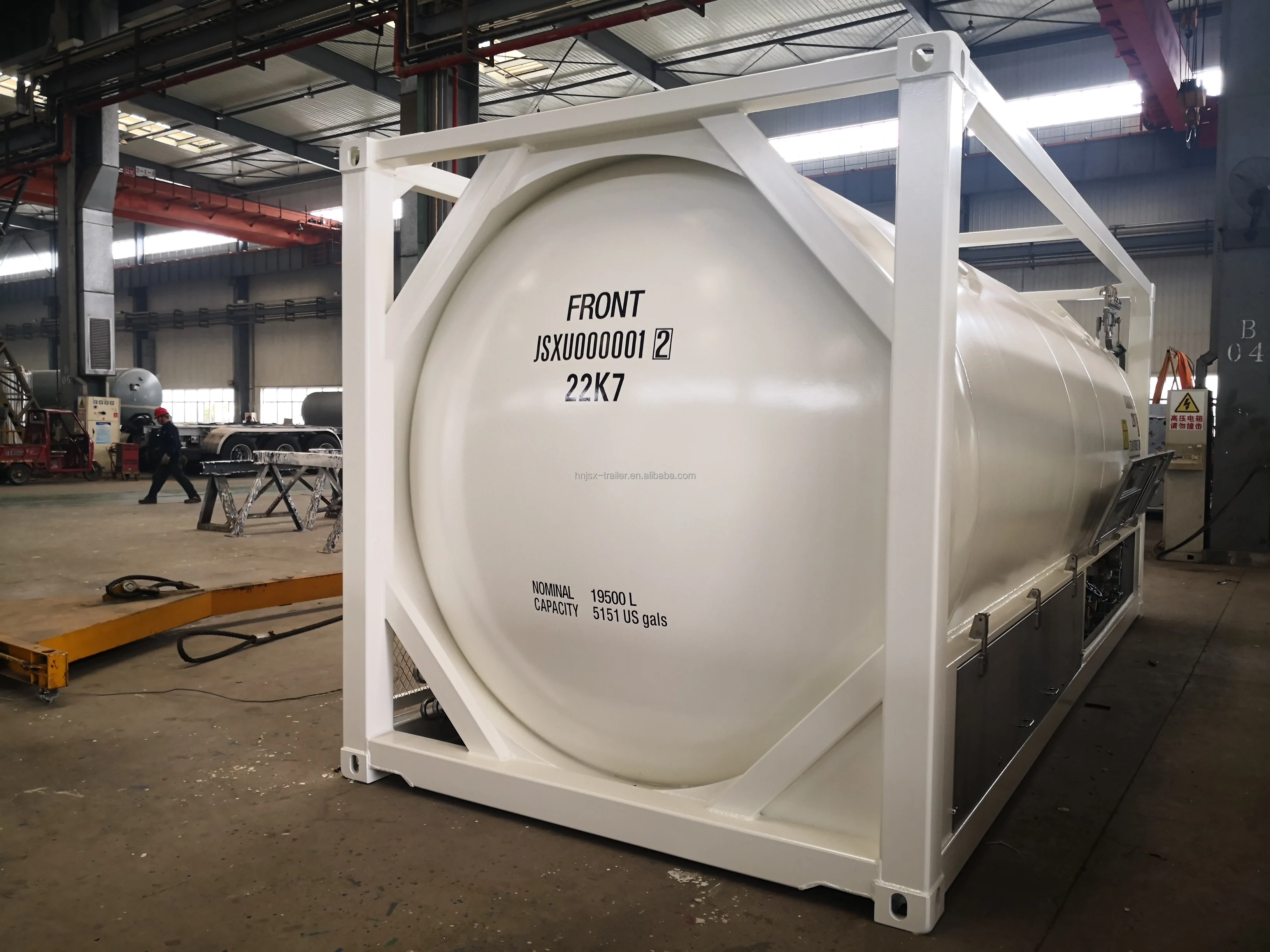 High End Ft Cryogenic Iso Storage Tank Container T Cbm Un Tank